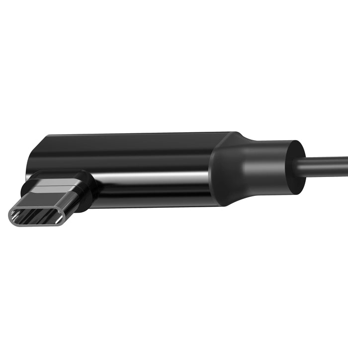 10ft Right Angle Dual USB-C Cable CTA DIGITAL