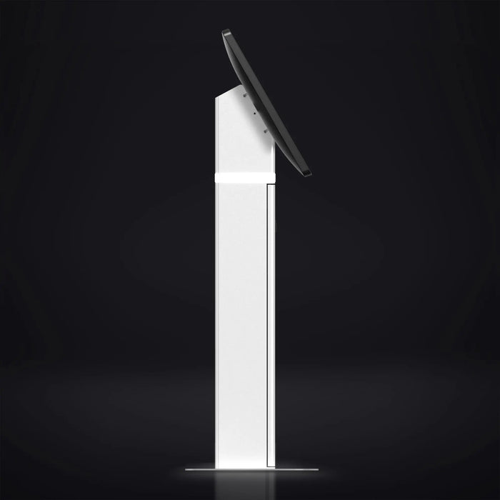 35’Interactive Kiosk Floor stand with LED Light and Printer Compartment CTA DIGITAL