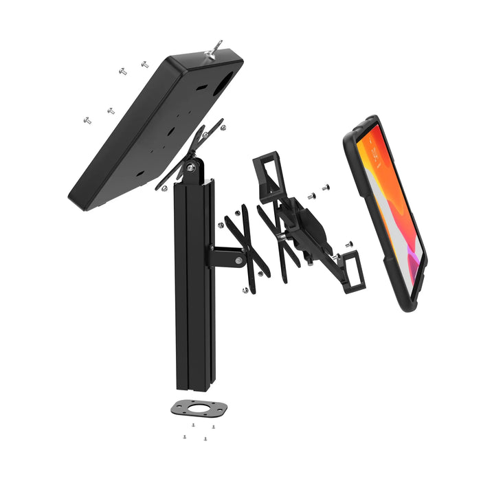 Adjustable Table Mount with Universal Security Holder and Universal Security Enclosure CTA DIGITAL