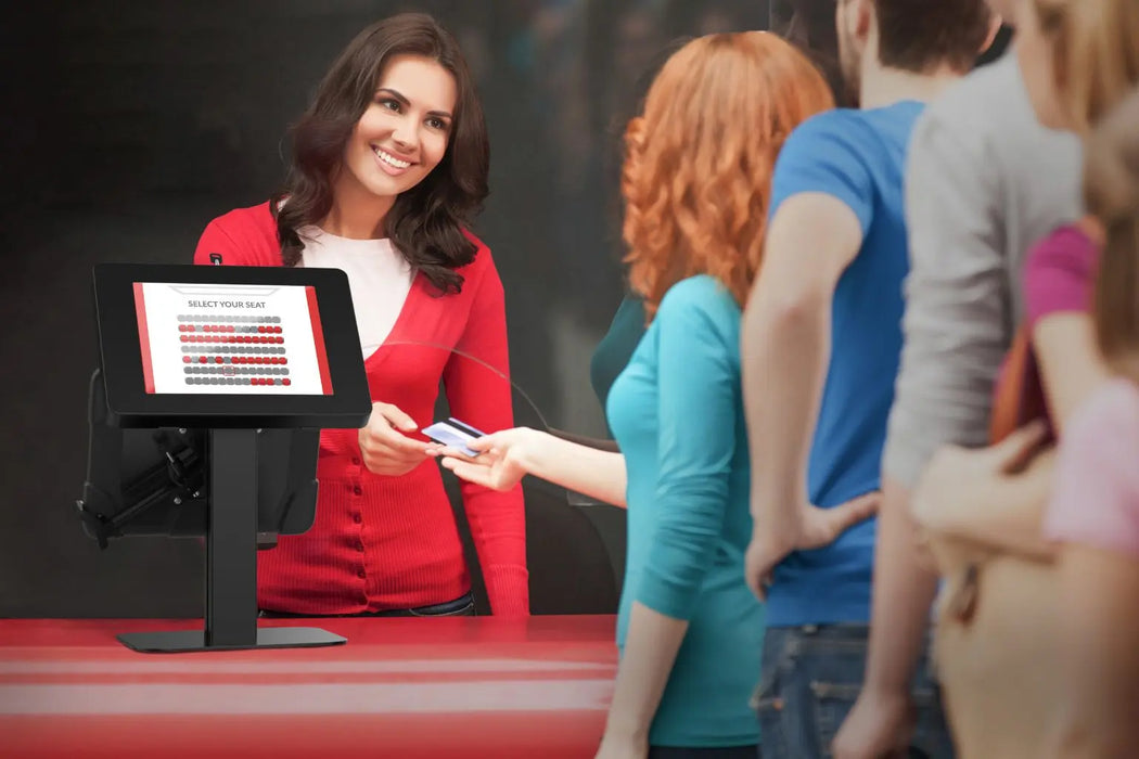 Adjustable Table Mount with Universal Security Holder and Universal Security Enclosure CTA DIGITAL