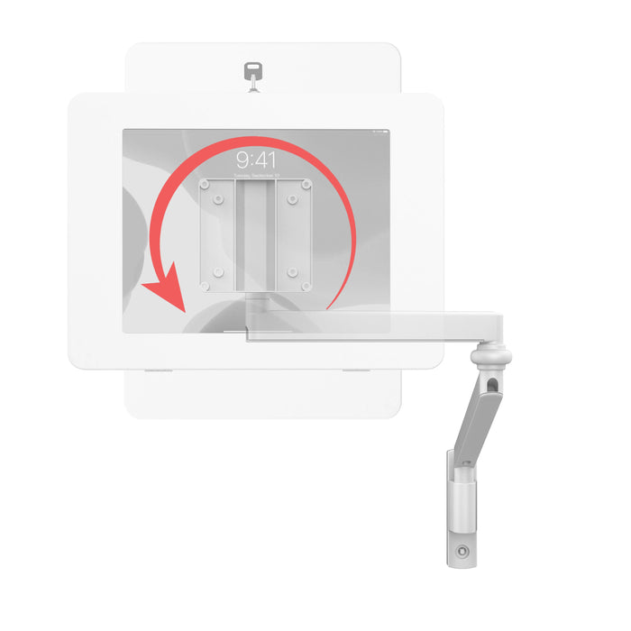 Anti-Microbial Medical VESA Arm Wall Mount CTA DIGITAL