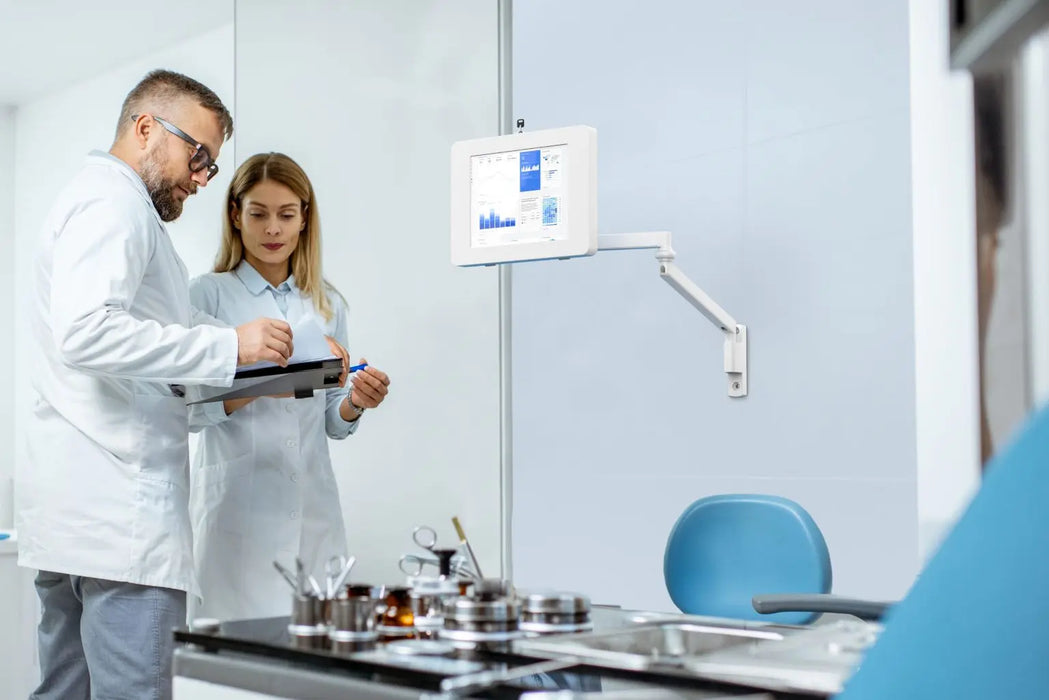 Anti-Microbial Medical VESA Arm Wall Mount CTA DIGITAL