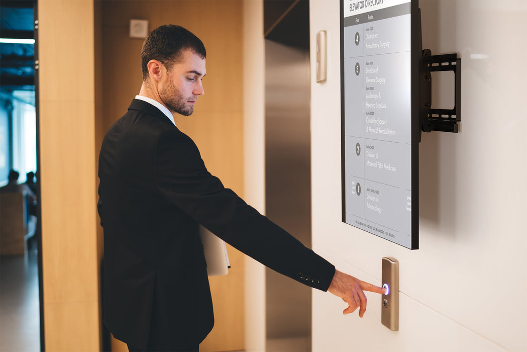 Anti-Theft Weatherproof Tilt TV Wall Mount CTA DIGITAL