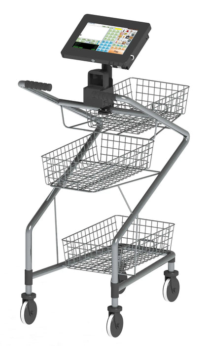 Cart-Grip Security Mount with Accessory Compartments CTA DIGITAL