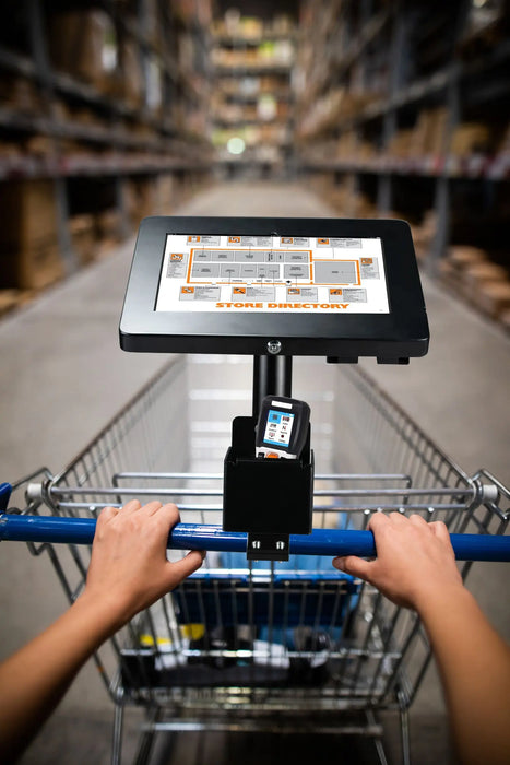 Cart-Grip Security Mount with Accessory Compartments CTA DIGITAL