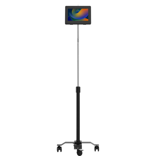 Compact Mobile Floor Stand w/ Security Enclosure - CTA DIGITAL