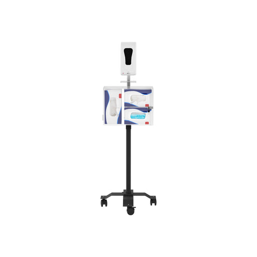 Compact Mobile Sanitizing Station with Automatic Soap Dispenser CTA DIGITAL