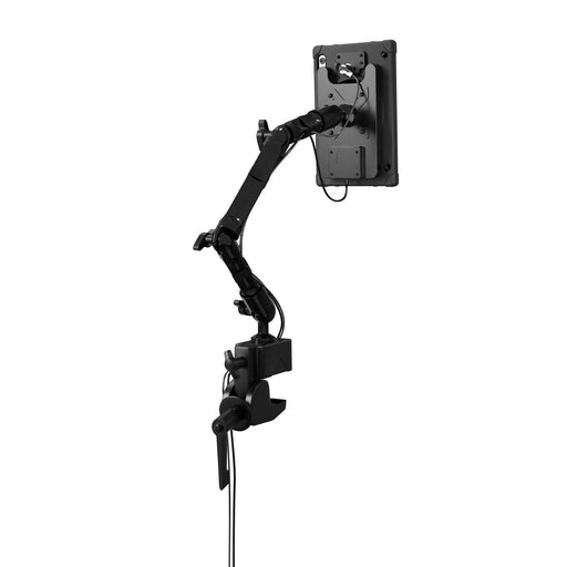 Custom Flex Clamp Mount with Wireless Inductive Charging Case and Security Cable CTA DIGITAL