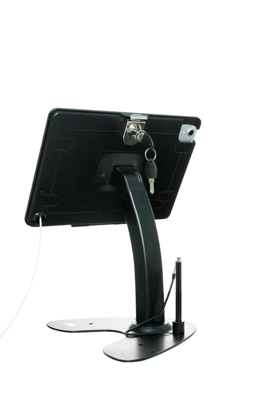 Dual Security Kiosk Stand with Locking Case and Cable CTA DIGITAL