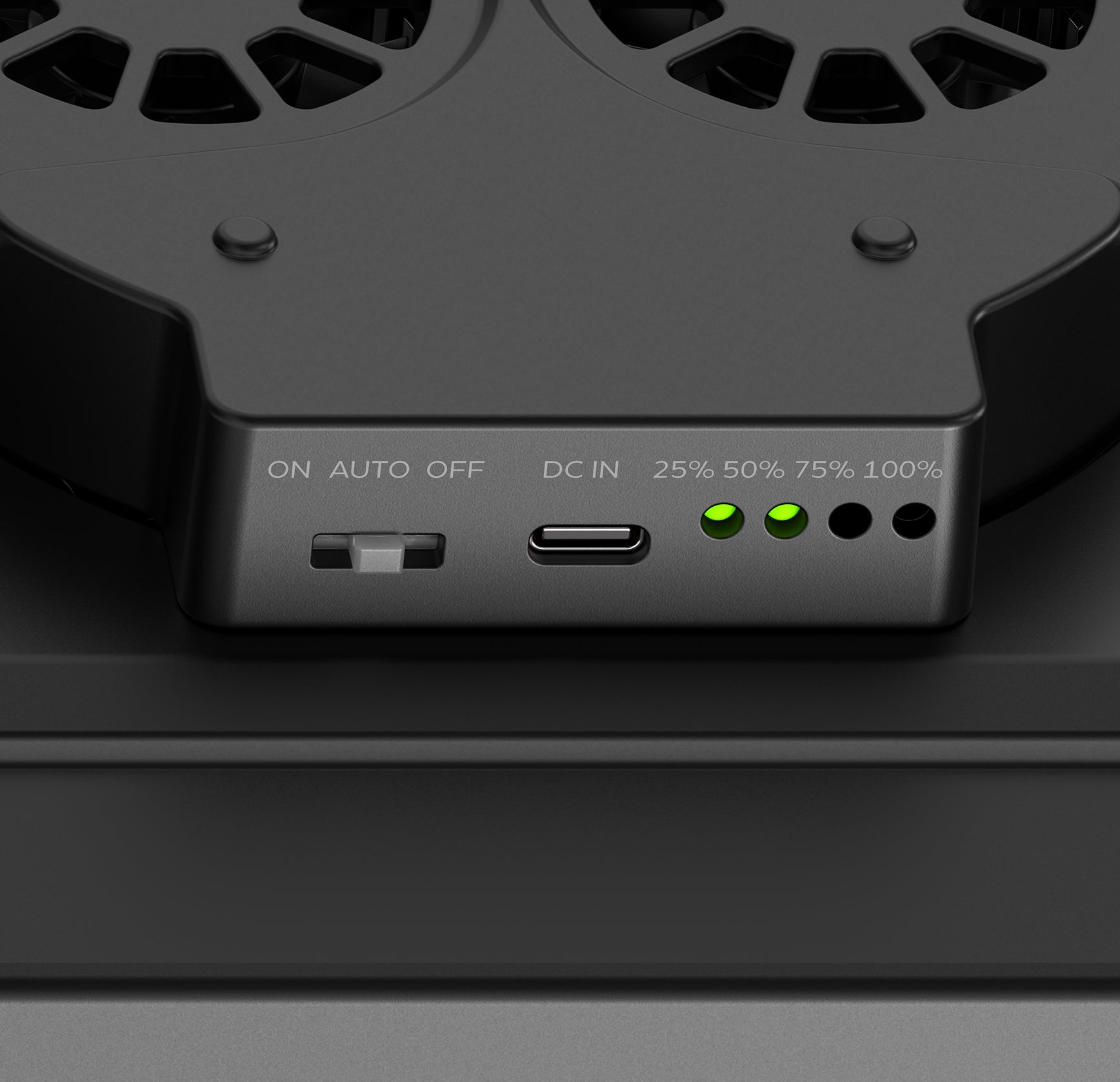 Auto/On/Off Modes for Fan