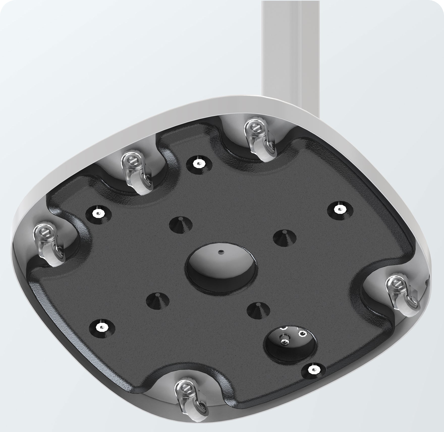 Mobile Built-in 5-Rolling Wheels