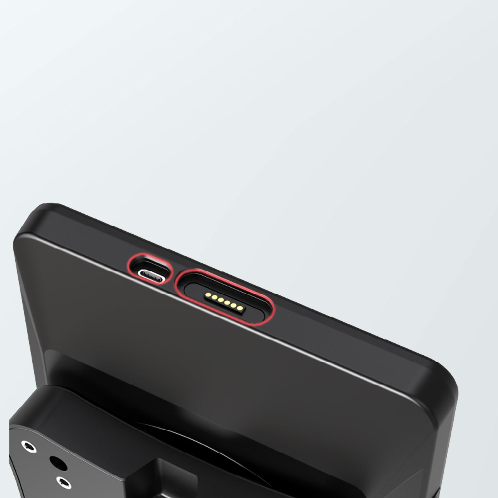 Pogo & USB-C 
Charging Connection