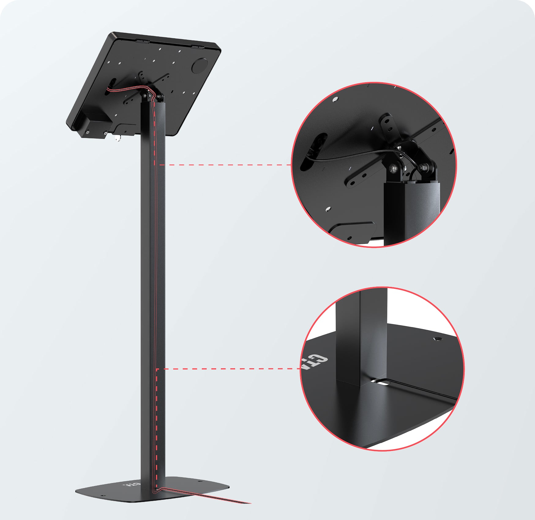 Integrated in Cable
Management