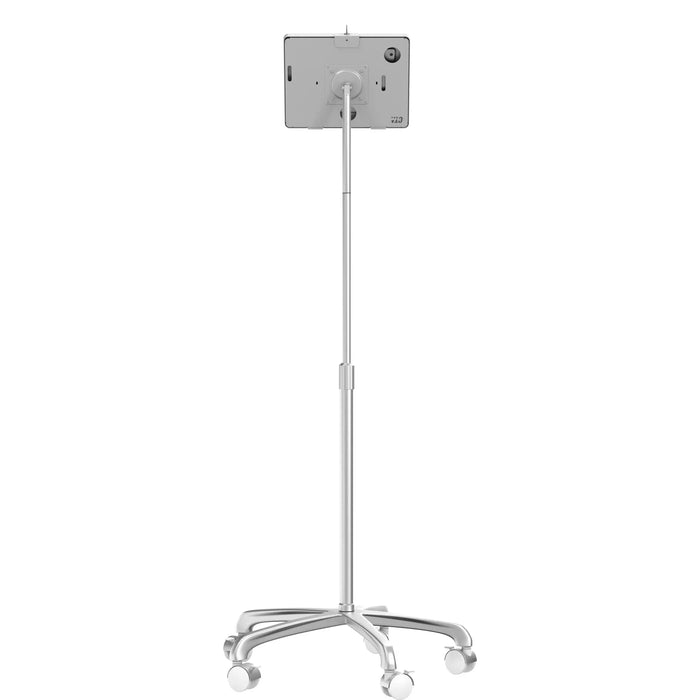 Heavy-Duty Mobile Floor Stand with Universal Security Enclosure CTA DIGITAL