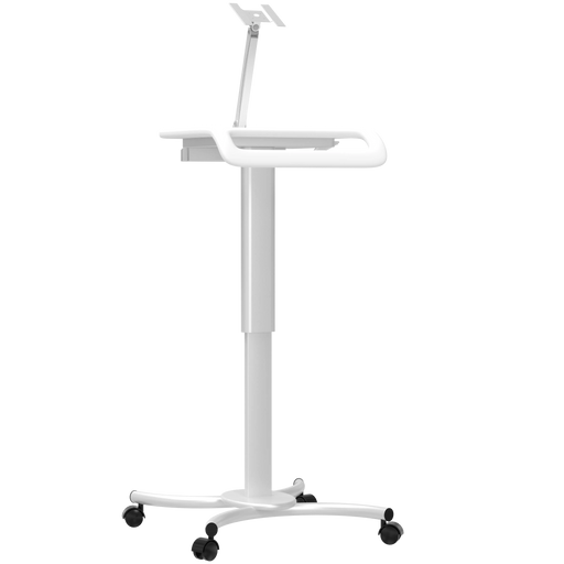 Height-Adjustable Rolling Workstation Cart with Holder CTA DIGITAL