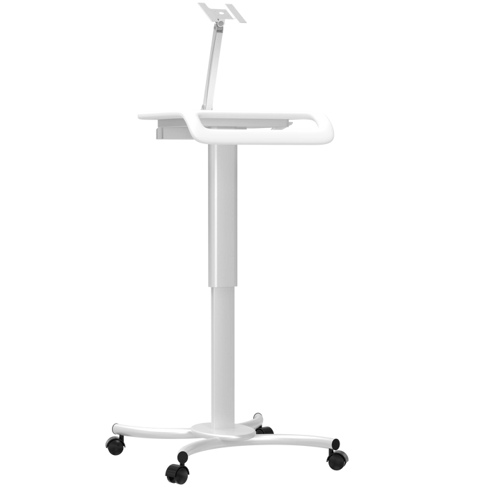 Height-Adjustable Rolling Workstation Cart with Holder CTA DIGITAL
