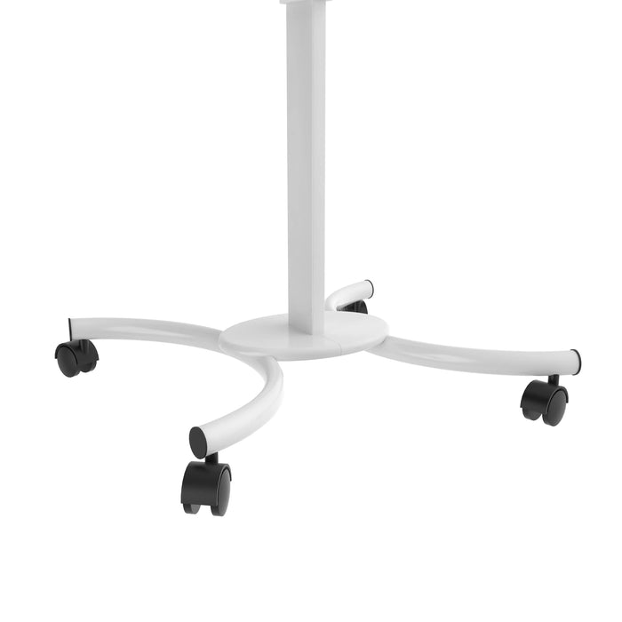 Height-Adjustable Rolling Workstation Cart with Holder CTA DIGITAL