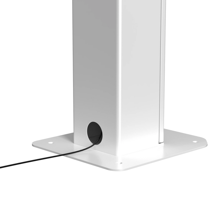 Interactive Kiosk Floor stand with LED Light and Printer Compartment CTA DIGITAL