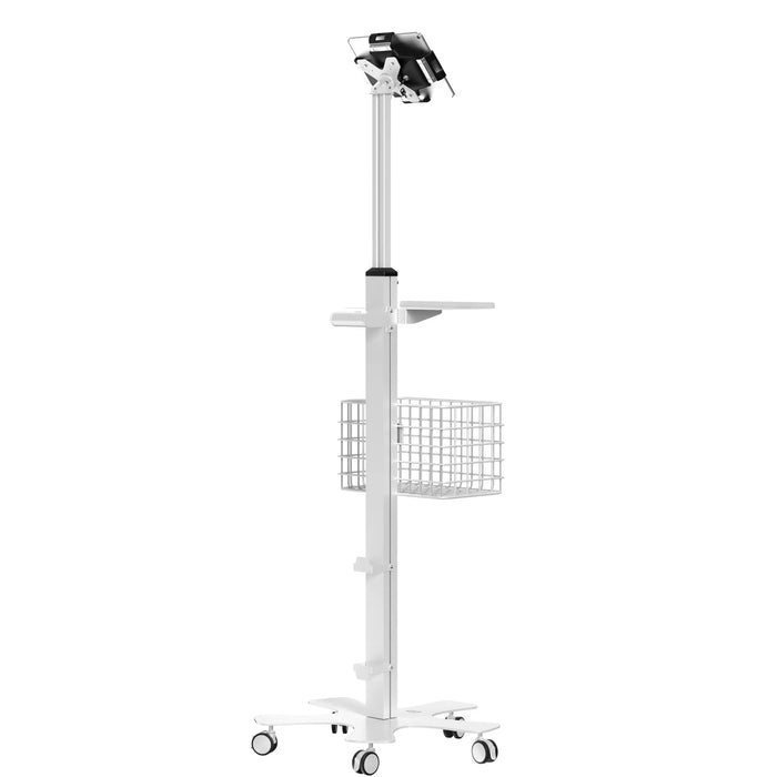 Medical Mobile Floor Stand with VESA Tablet Security Holder CTA DIGITAL