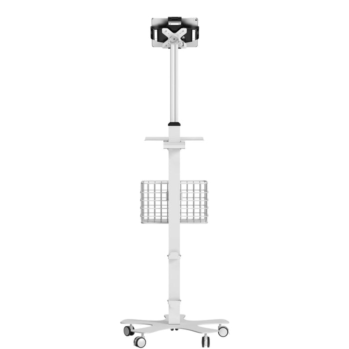 Medical Mobile Floor Stand with VESA Tablet Security Holder CTA DIGITAL