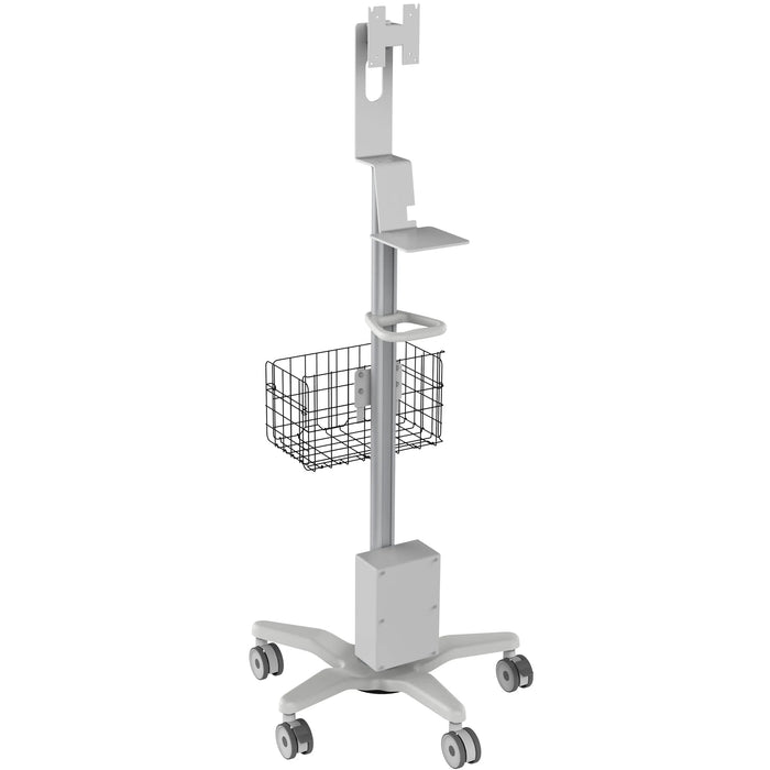 Medical Rolling Cart with Basket, Storage Box, and Handle Add-On Accessories CTA DIGITAL