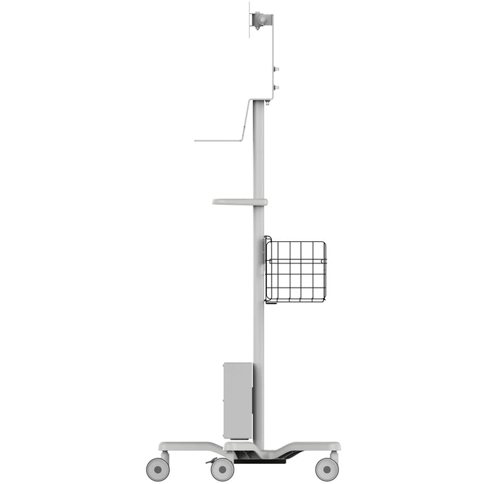 Medical Rolling Cart with Basket, Storage Box, and Handle Add-On Accessories CTA DIGITAL