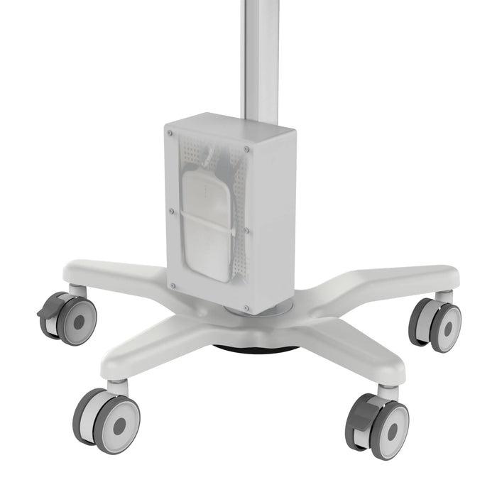 Medical Rolling Cart with Basket, Storage Box, and Handle Add-On Accessories CTA DIGITAL