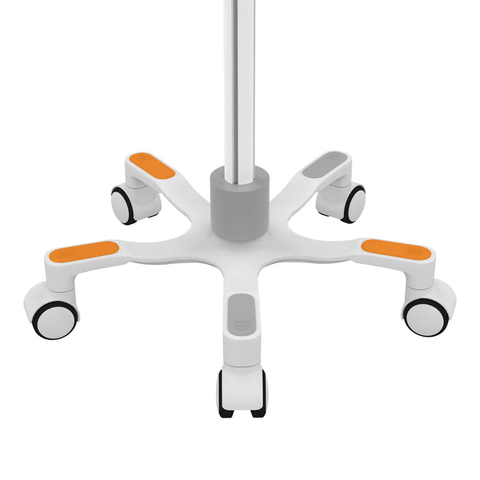 Medical VESA Compatible Articulating Arm Rolling Floor Stand CTA DIGITAL