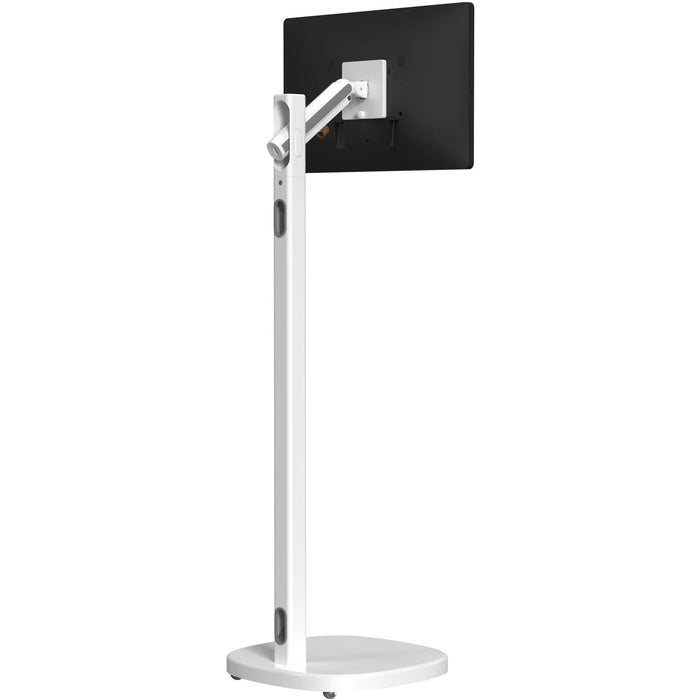 Mobile Rolling Spring Adjustable Floor Stand for Displays up to 22 lbs CTA DIGITAL