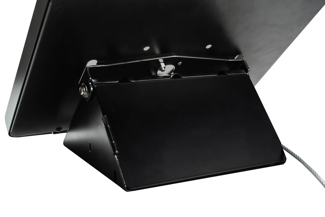 Premium Angle-Flip Security POS Kiosk with Storage Compartment for Tablets CTA DIGITAL