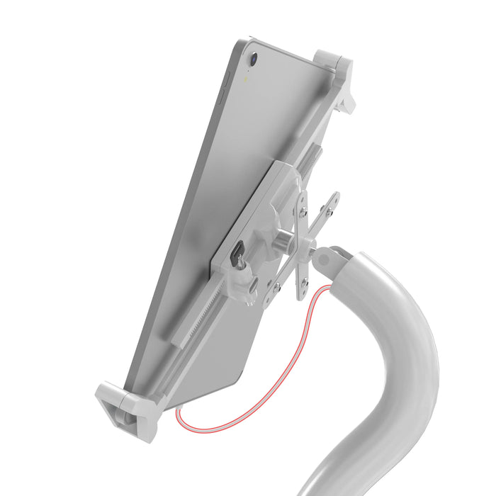 Premium Security Swan Neck Floor Stand with VESA Plate CTA DIGITAL