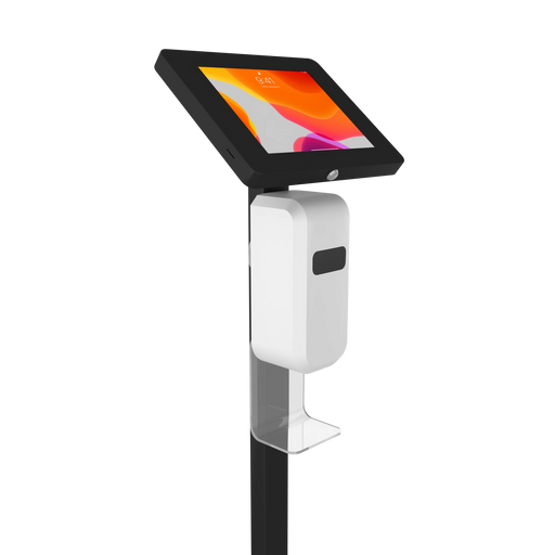 Premium Thin Profile Floor stand w/ Security Enclosure & Automatic Soap Dispenser CTA DIGITAL