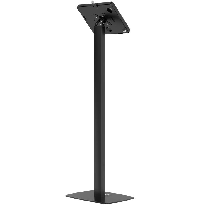 Premium Thin Profile Floor stand with Security Enclosure - CTA DIGITAL