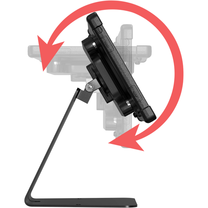 Quick Release Table Kiosk with Inductive Charging Case CTA DIGITAL