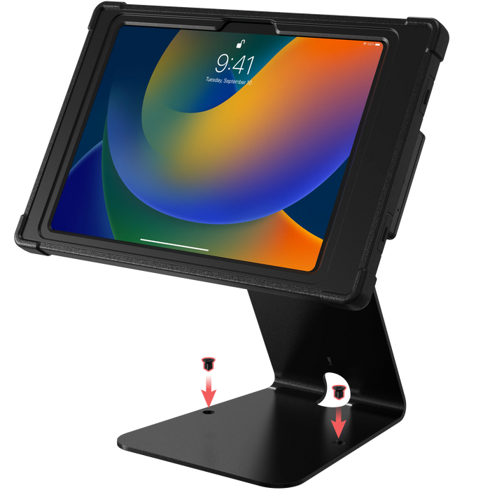 Quick Release Table Kiosk with Inductive Charging Case CTA DIGITAL