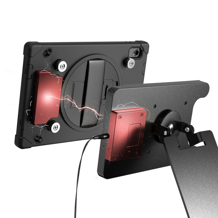 Quick Release Table Kiosk with Inductive Charging Case CTA DIGITAL