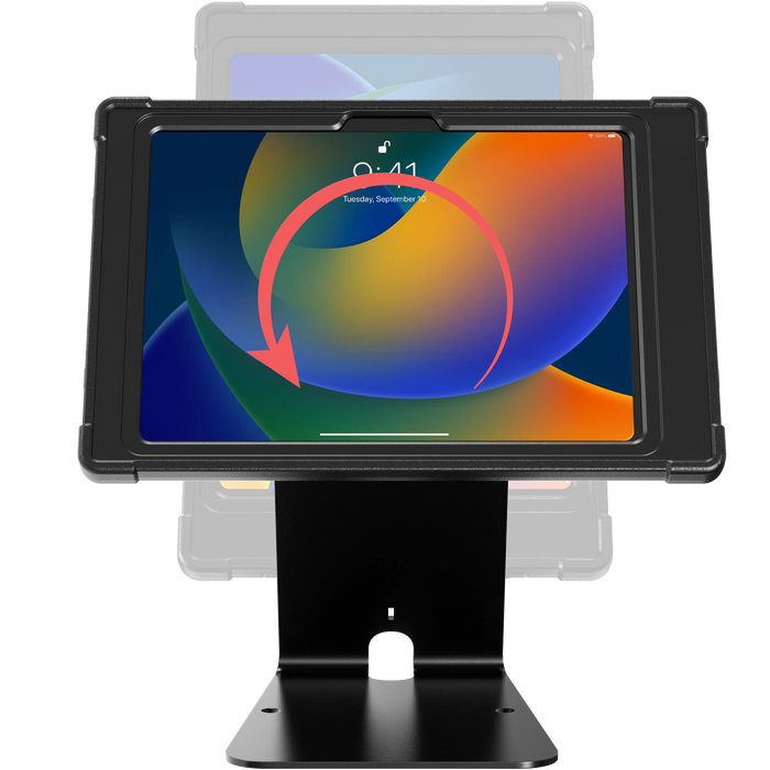 Quick Release Table Kiosk with Inductive Charging Case CTA DIGITAL