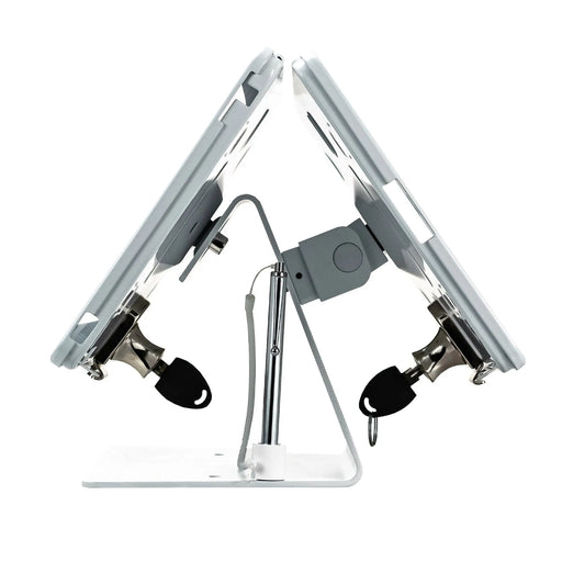 Security Dual-Tablet Kiosk Stand CTA DIGITAL