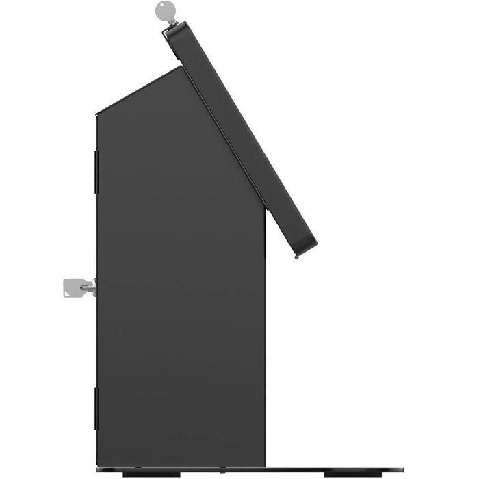 Security Enclosure Desk Mount w/ Printer Shelf Compartment CTA DIGITAL