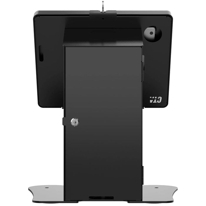 Security Enclosure Desk Mount w/ Printer Shelf Compartment CTA DIGITAL