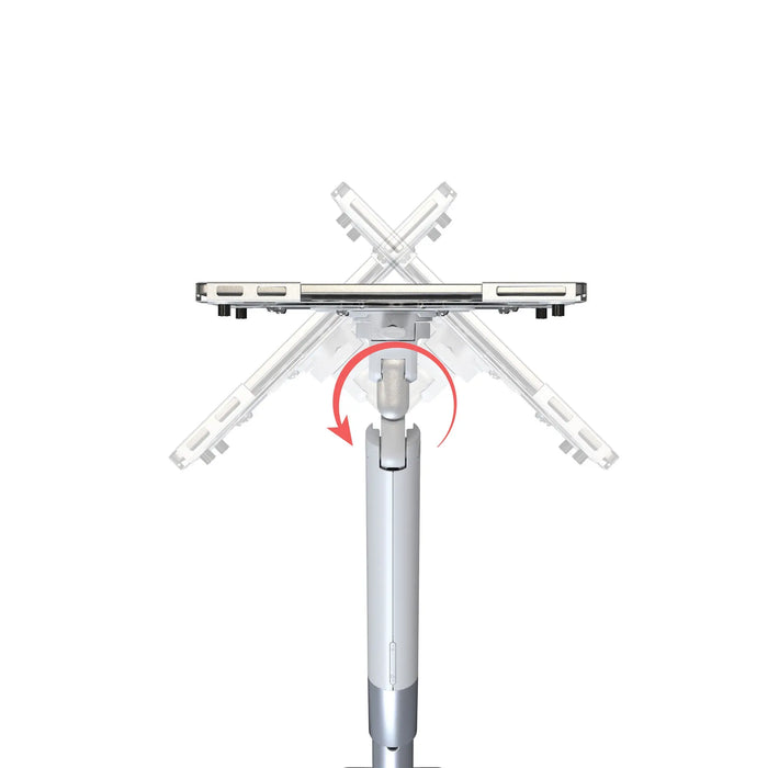 Security Slim Spring Arm w/ USB Ports & Universal Holder for 9.7"-12.9" Tablets CTA DIGITAL