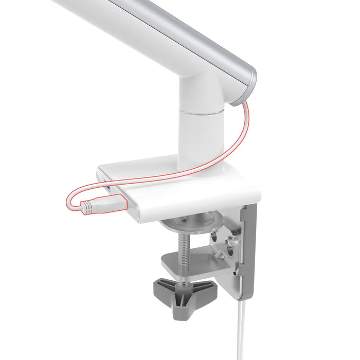 Security Slim Spring Arm w/ USB Ports & Universal Holder for 9.7"-12.9" Tablets CTA DIGITAL