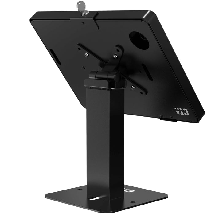 Sleek Rotating Desk Mount with Security Enclosure CTA DIGITAL