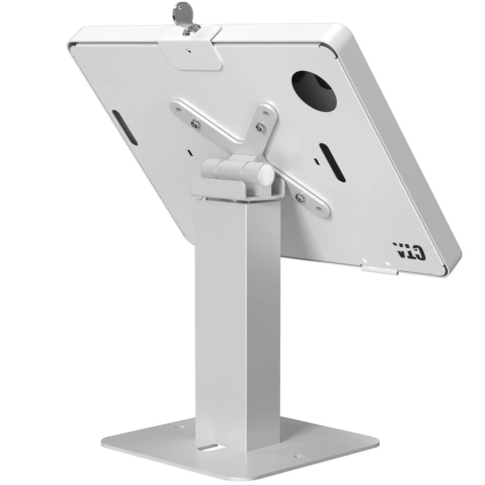 Sleek Rotating Desk Mount with Security Enclosure CTA DIGITAL