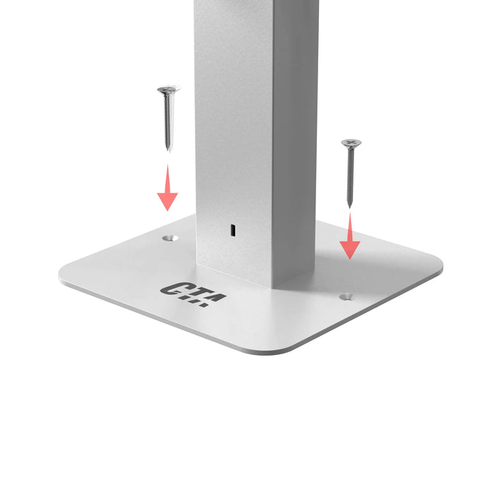 Sleek Rotating Desk Mount with Security Enclosure CTA DIGITAL