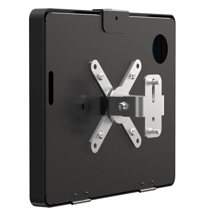 Stainless Steel Articulating VESA Plate for Poles, Beams, and Corners w/ Security Holder for 7.9-12.9” Tablets CTA DIGITAL