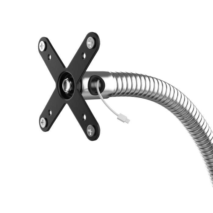 Thick, Heavy-Duty Security Gooseneck w/ Dual VESA Plates CTA DIGITAL