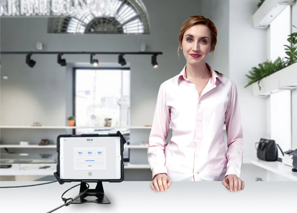 Universal Case-Compatible Security Kiosk Stand CTA DIGITAL