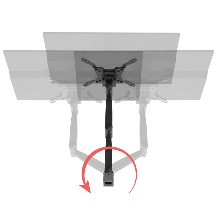 Universal VESA Articulating Wall Mount for TVs and Monitors CTA DIGITAL