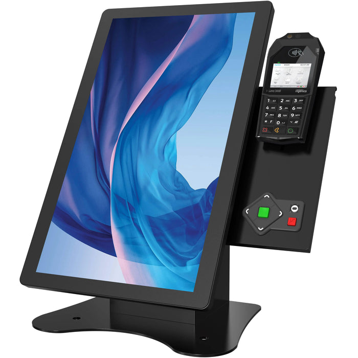 VESA Compatible Desk Mount w/ Printer Shelf Compartment CTA DIGITAL